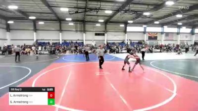 80 lbs Rr Rnd 3 - Levi Armstrong, Rim County Grapplers vs Steel Armstrong, Rim County Grapplers