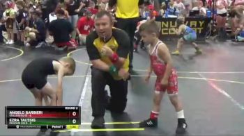 41 lbs Round 2 (6 Team) - Ezra Taussig, Missouri Gold vs Angelo Barbieri, Stallers Elite