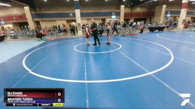 84 lbs 1st Place Match - Eli Evans, ReZults Wrestling vs Brayden Turdo, Texas Elite Wrestling Club