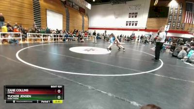 220 lbs Cons. Round 5 - Tucker Jensen, Wind River vs Zane Collins, Lovell