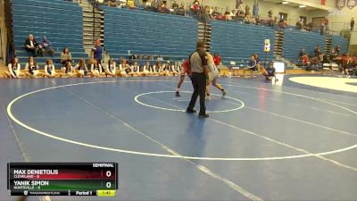 150 lbs Semis (4 Team) - Max Denietolis, Cleveland vs Yanik Simon, Huntsville