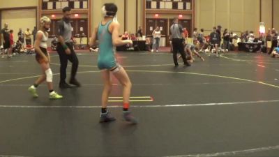 91 lbs Semis & 1st Wrestleback (8 Team) - Cole Desiano, SVRWC Silver vs Hugh Zimmerman, Revival White