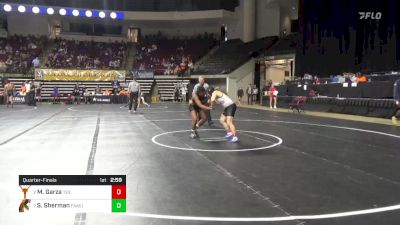 130 lbs Quarterfinal - Mia Garza, Texas (W) vs Samantha Sherman, Florida A&M (W)