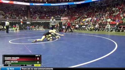 1A-138 lbs Cons. Round 4 - John Helton, St. Albert vs Kaden Wilken, Nashua-Plainfield