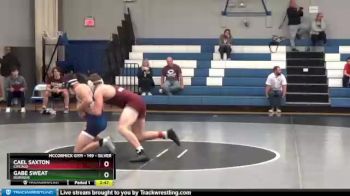 149 lbs Round 5 - Cael Saxton, Chicago vs Gabe Sweat, Dubuque