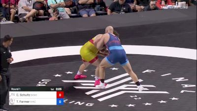 130 kg Round 1 - Cohlton Schultz, Sunkist Kids Wrestling Club vs Tanner Farmer, New York Athletic Club