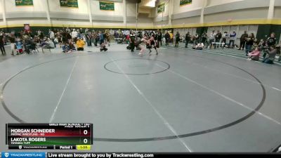 130 lbs Cons. Round 3 - Lakota Rogers, Tatanka Tuff vs Morgan Schneider, MATPAC Wrestling - ND