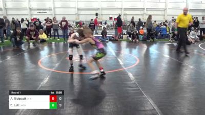 60 lbs Round 1 - Arian Rideoutt, 84 Athletes vs Carter Lott, Jacket Wrestling Club