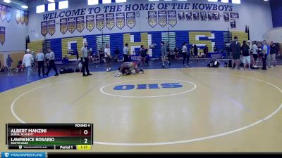 170 Gold Round 4 - Albert Manzini, Doral Academy vs Lawrence Rosario, South Dade