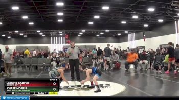 80 lbs Round 1 (8 Team) - Jeremy Carver, Olympia (NY) vs Chase Morris, Zeus Wrestling Club