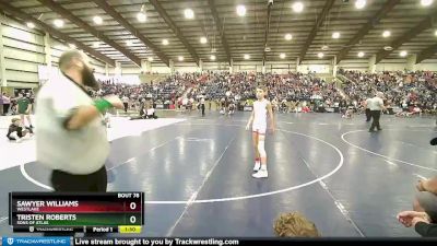 85 lbs Cons. Semi - Sawyer Williams, Westlake vs Tristen Roberts, Sons Of Atlas