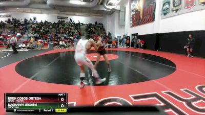 106 lbs Quarterfinal - Eden Cobos Ortega, Lewis - Palmer vs Dashawn Jenkins, Smoky Hill