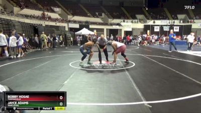 215 Varsity Champ. Round 2 - Bobby Hosae, Thomasville vs Jayce Adams, Vancleave