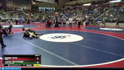 5A 190 lbs Semifinal - Justin Crutchmer, Lake Hamilton vs Daniel Fitch, Beebe