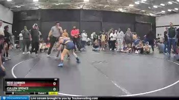 95 lbs Reid Gobber, Roundtree vs Cullen Spence, Team Bear Navy