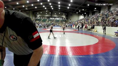 61 lbs Rr Rnd 3 - Ryder Sanders, Woodstock Wrestling Club vs Braden Flowers, Grindhouse Wrestling