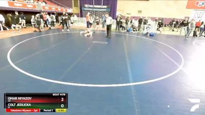 86 lbs Cons. Round 3 - Colt Jedlicka, IA vs Omar Niyazov, VA