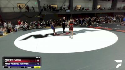 126 lbs Champ. Round 2 - Peyton Hernandez, WA vs Kevin Thogonmar, OR