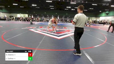 106 lbs Round Of 128 - Dallas Owens, WV vs Liam Collins, MN