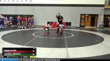 83 lbs Quarterfinals (8 Team) - Drake Moore, CO Blue vs Maxwell Bradley, Oklahoma Red