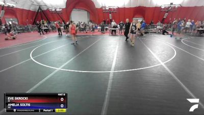 136-145 lbs Round 2 - Eve Skrocki, IA vs Amelia Soltis, WI