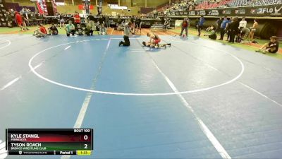 120 lbs Champ. Round 2 - Tyson Roach, Bronco Wrestling Club vs Kyle Stangl, Minnesota