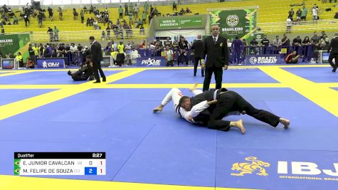 EDSON JUNIOR CAVALCANTE DA SILVA vs MARLON FELIPE DE SOUZA 2024 Brasileiro Jiu-Jitsu IBJJF