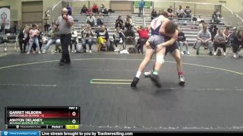 150 lbs Placement (4 Team) - Garret Hilborn, Untouchables-Olympia vs Ashton Delaney, Michigan Grappler RTC
