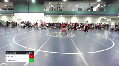 65 lbs Consi Of 8 #2 - Knox Chavez, CO vs James Messina, NJ