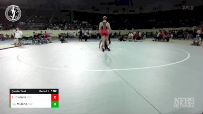 5A-190 lbs Quarterfinal - Jonavin Mullins, CHICKASHA vs Liam Daniels, DEL CITY