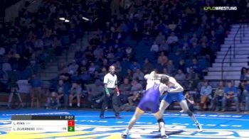 157 lbs LOGAN RYAN, UNI vs LUKE ZILVERBERG, SDSU