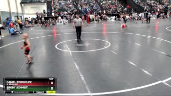 43 lbs Quarterfinal - Daniel Rodriguez, GI Grapplers vs Brody Schmidt, 2TG