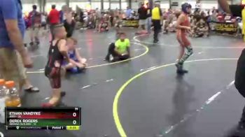 75 lbs Round 4 (6 Team) - Ethan VanDyke, ARES vs Derek Rogers, Indiana Outlaws