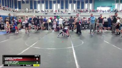 60 lbs Round 3 (4 Team) - London Hastings, Beebe Trained vs Colton Utley, Charlotte Vikings