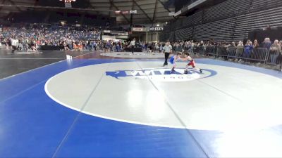 56 lbs Cons. Round 2 - Tyran McDonald, Steelclaw Wrestling Club vs Justin McMullin, Kitsap Ironman Wrestling Club