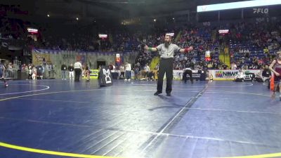 50 lbs Consy 1 - Sawyer Small, Marion Center vs Logan Struthers, Lakeview