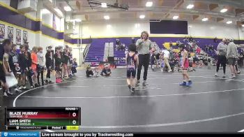 55 lbs Round 1 (6 Team) - Blaze Murray, Team Bear vs Liam Smith, Gaston Grizzles