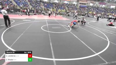 100 lbs Round Of 32 - Gunner Pearson, Fruita Middle School vs Merrick Young, Milliken Middle School