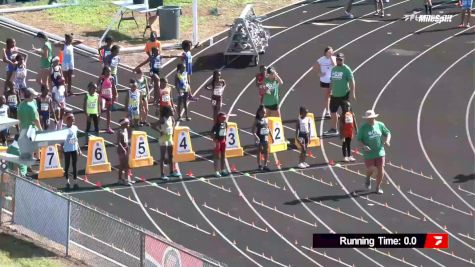 Youth Girls' 100m, Prelims 3 - Age 9
