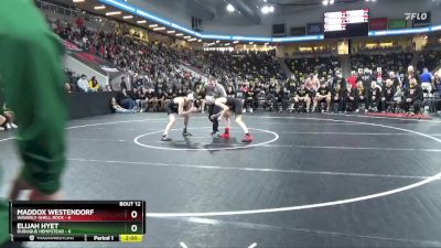 106 lbs 5th & 7th Place - Maddox Westendorf, Waverly-Shell Rock vs Elijah Hyet, Dubuque Hempstead