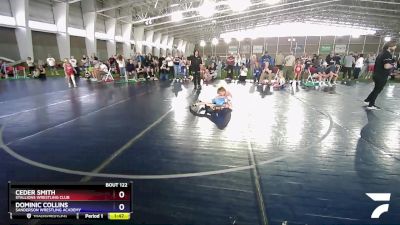 59 lbs 1st Place Match - Ceder Smith, Stallions Wrestling Club vs Dominic Collins, Sanderson Wrestling Academy