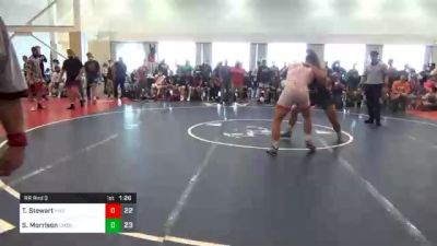 195 lbs Prelims - Trevor Stewart, Milton High School vs Sakarri Morrison, Combat Athletics Grey