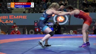 50 kg - Evin Yavuz, TUR vs Amy Fearnside, USA