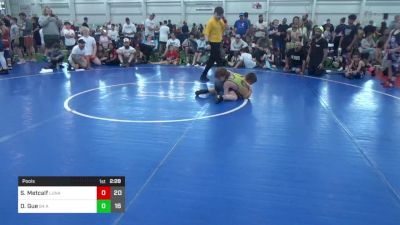 90 lbs Pools - Spencer Metcalf, Lunatics vs Dylan Gue, 84 Athletes (VA)