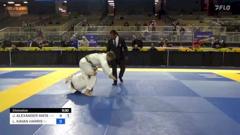 LETRELL KAVAN HARRIS vs JUSTIN ALEXANDER MATA 2024 Pan Jiu Jitsu IBJJF Championship