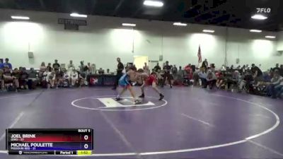 119 lbs Round 2 (8 Team) - Joel Brink, Ohio vs Michael Poulette, Missouri Red