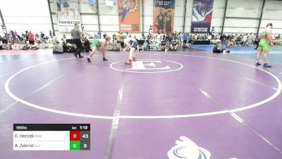 195 lbs Rr Rnd 1 - Daniel Hercek, Mavericks Wrestling vs Ashton Zobrist, Illinois Cornstars - Cartman