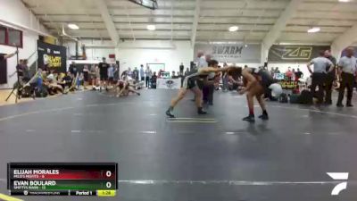 130 lbs Round 5 (6 Team) - Evan Boulard, Smittys Barn vs Elijah Morales, MILO`s Misfits