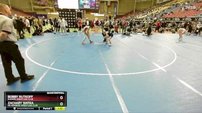 106 lbs Quarterfinal - Zachary Siatka, NG Bombers Wrestling Club vs Bobby Rutkoff, Elevate Wrestling Club