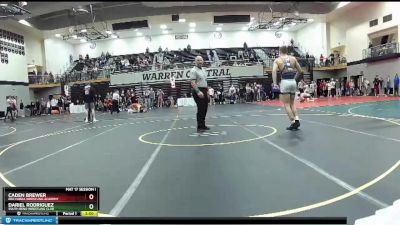 220 lbs Champ. Round 1 - Caden Brewer, Red Cobra Wrestling Academy vs Dariel Rodriguez, South Bend Wrestling Club